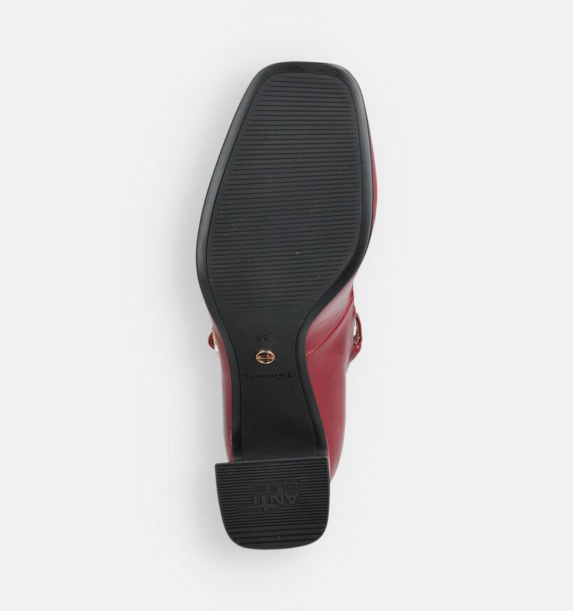 Tamaris Escarpins à bride en Rouge pour femmes (360585)