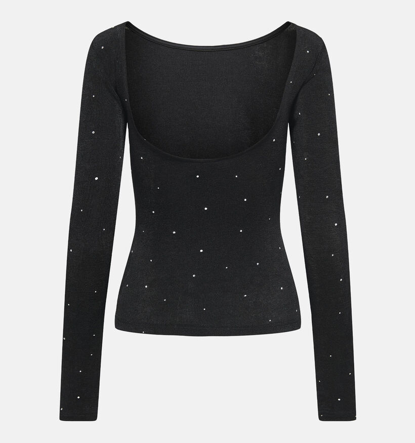 JDY Prime Zwarte T-shirt JDY Prime Zwarte T-shirt voor dames (362445)