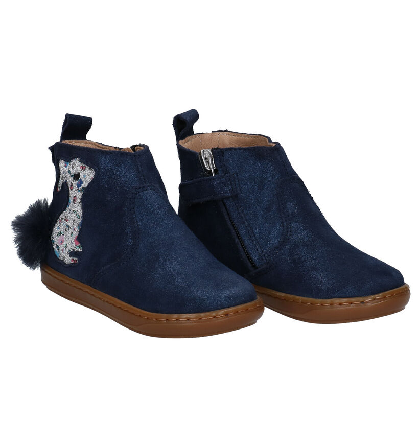 Shoo Pom Bouba Pimpin Chaussures enfants en Bleu pour filles (295707) - pour semelles orthopédiques