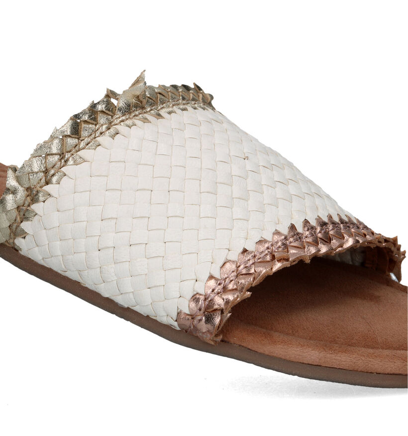 Lazamani Ecru Slippers voor dames (323979)