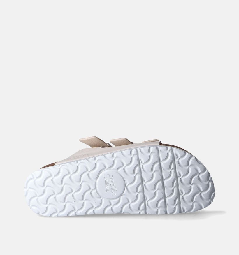 Birkenstock Florida III Pap Flex Platform Nu-pieds en Écru pour femmes (350877)