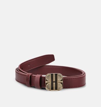 Laurent David Riemen Zwart/Wit/Goud/Cognac/Bruin/Bordeaux