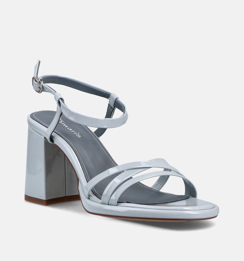 Tamaris Sandales &agrave; talons en Bleu clair pour femmes (371792)