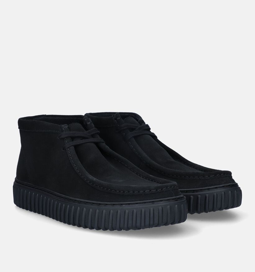 Clarks Torhill Bruine Hoge schoenen voor heren (330668) - geschikt voor steunzolen
