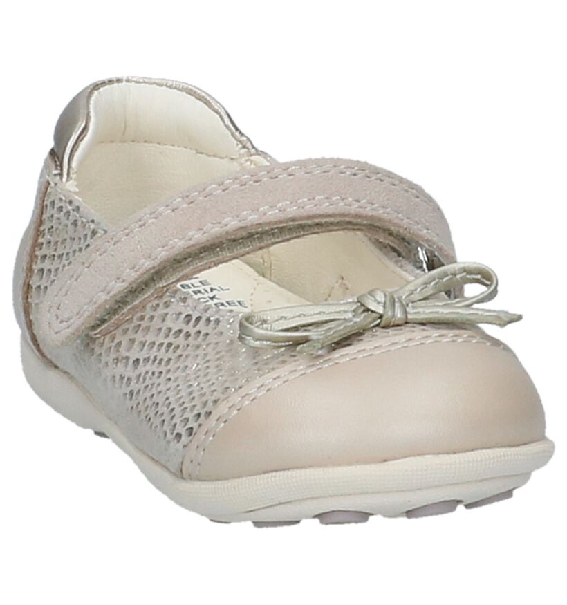 Geox Chaussures pour bébé  en Beige foncé en cuir (210521)