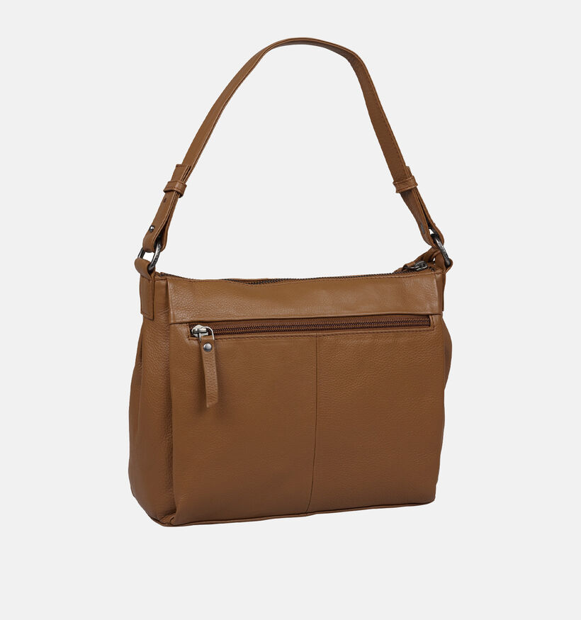 Burkely Sac à bandoulière en Cognac pour femmes (337819)