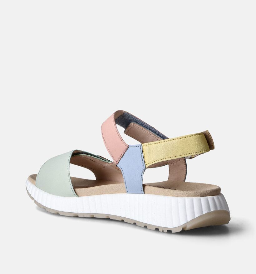 Gabor Best Fitting Sandales avec talon compensé en Rose pour femmes (355120)