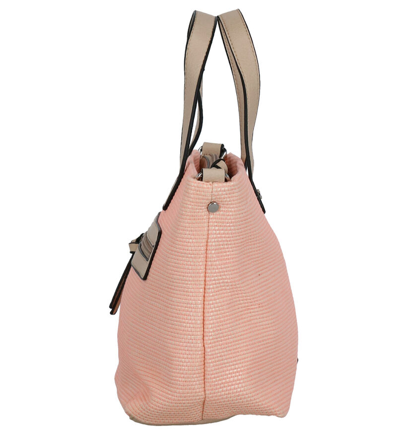 Tamaris Anja Sac à main en Rose en textile (269497)