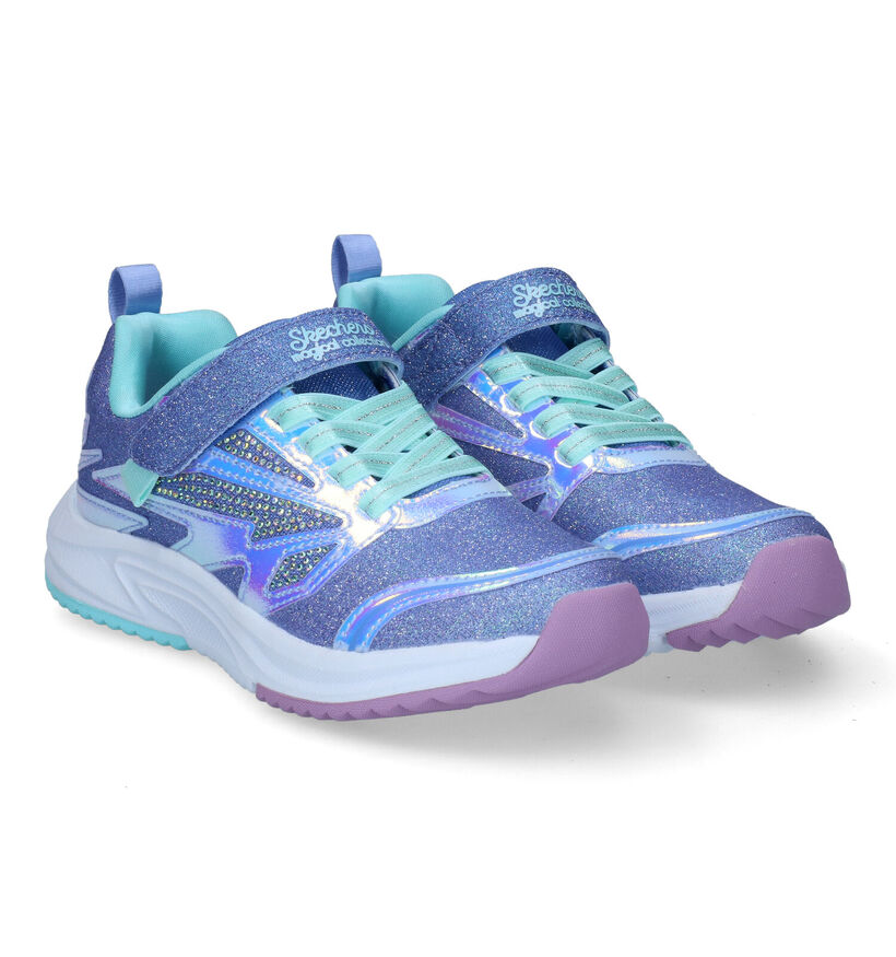 Skechers Speed Runner Paarse Sneakers voor meisjes (302742)