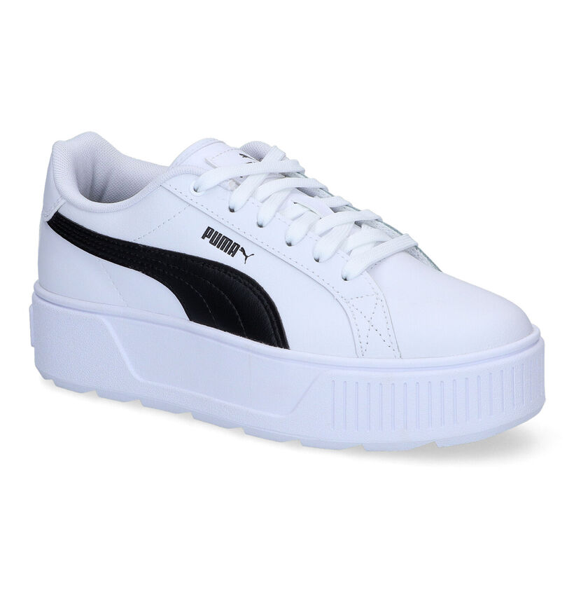 Puma Karmen Witte Sneakers voor dames (301371) - geschikt voor steunzolen