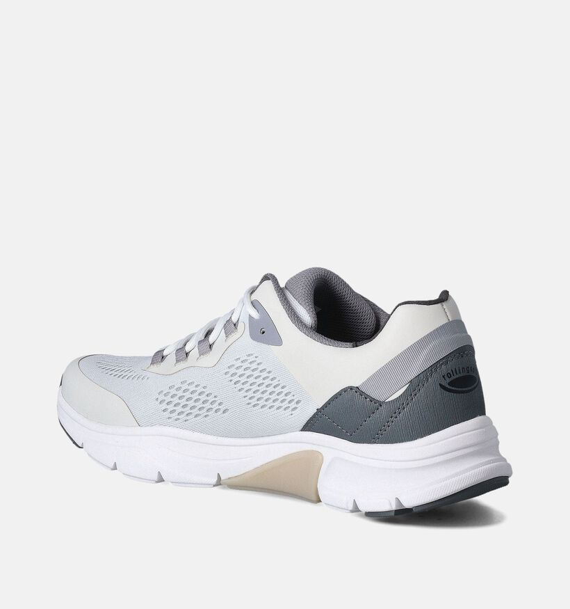 Pius Gabor Witte/Grijze Sneakers voor heren (354898) - geschikt voor steunzolen