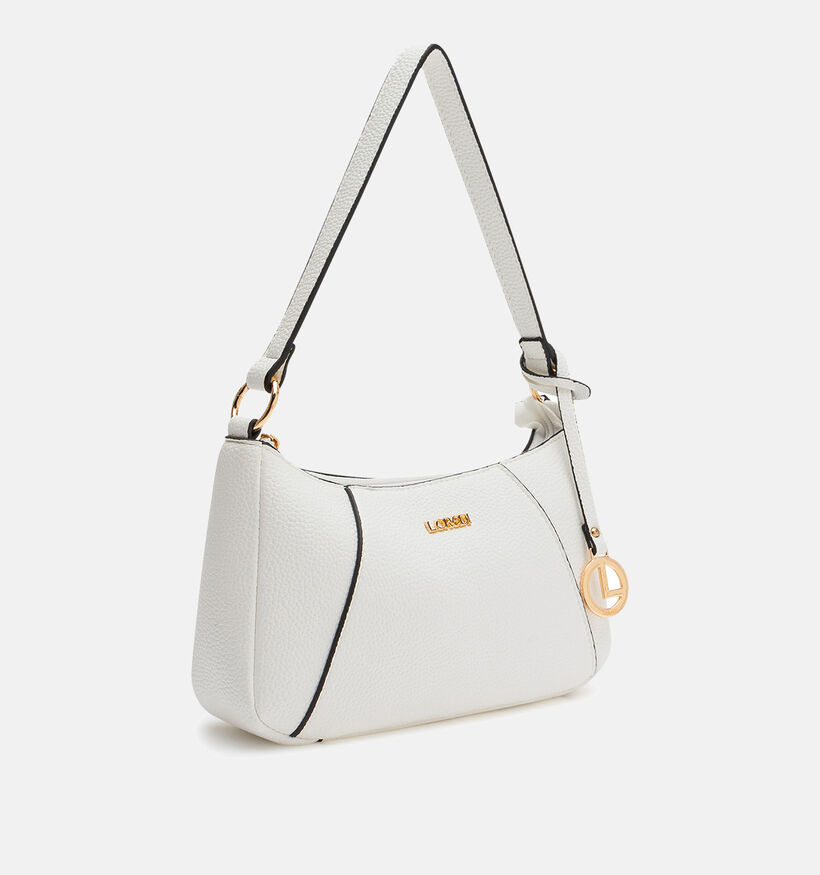 L.Credi Michaela Witte Schoudertas met Riem voor dames (370924)