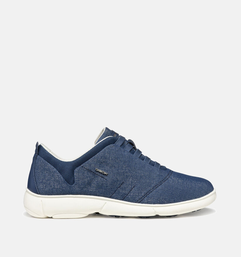 Geox Nebula 2.0 Baskets en Bleu pour femmes (353785) - pour semelles orthopédiques