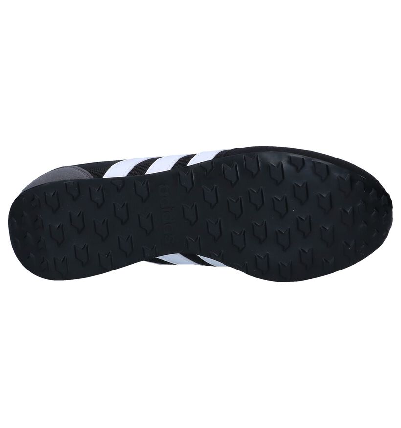 Zwarte Sneakers adidas V Racer 2 in stof (237213)