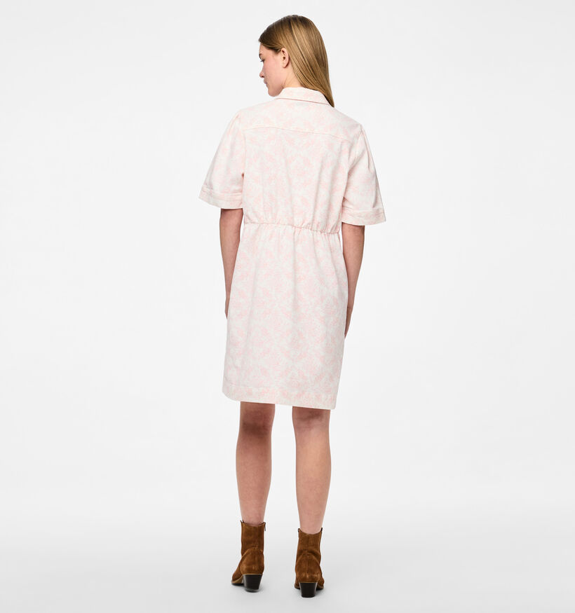 Pieces Salume Robe chemise en Beige pour femmes (352467)