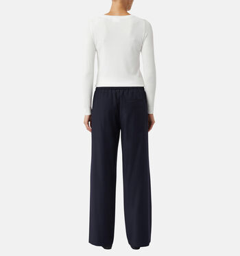 comma Pantalons Bleu