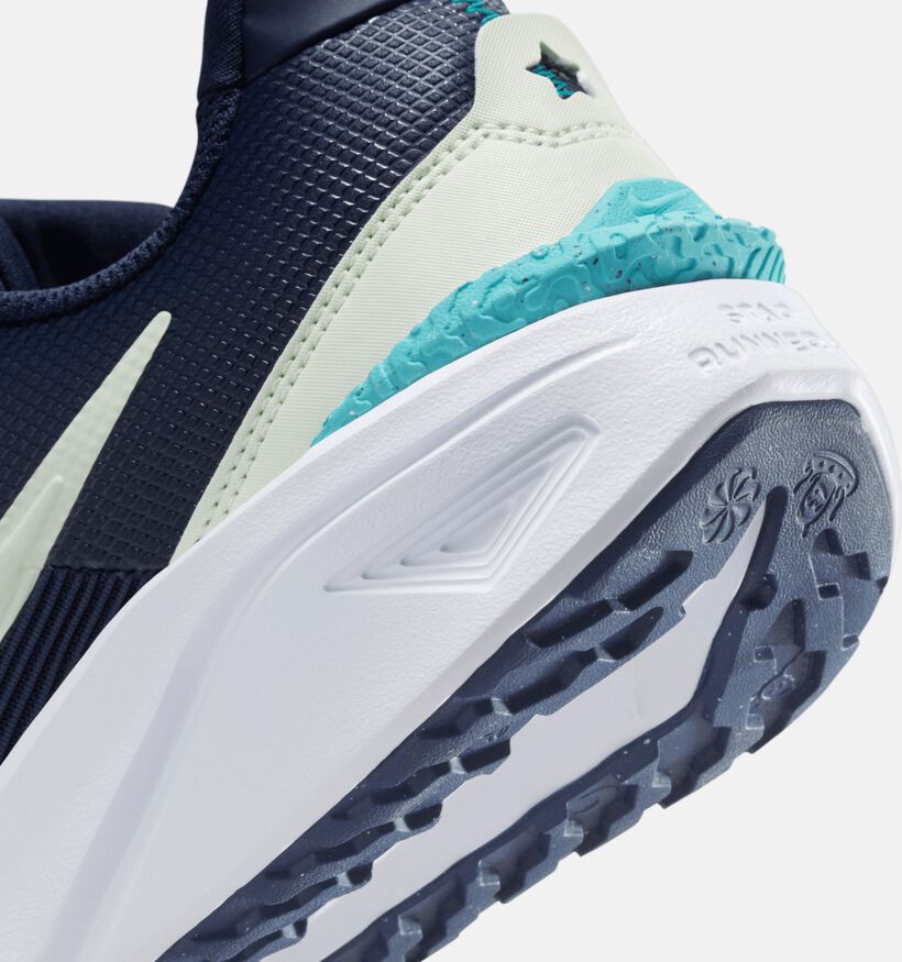 Nike Star Runner 4 Blauwe Sneakers voor jongens, meisjes (356488)