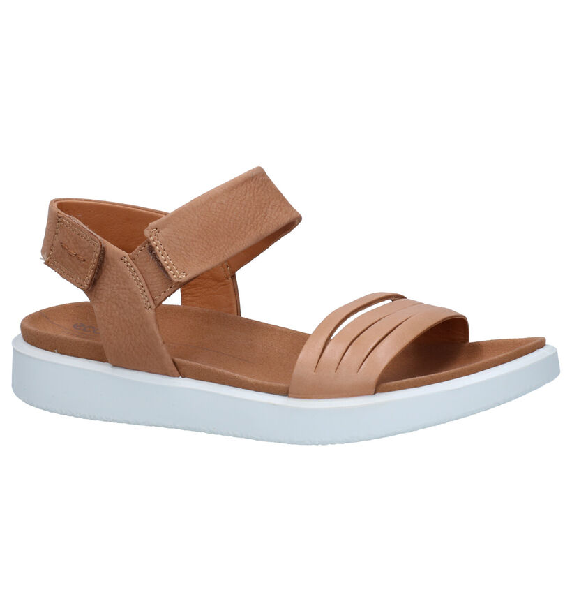 ECCO Flowt Cognac Sandalen in leer (269698)