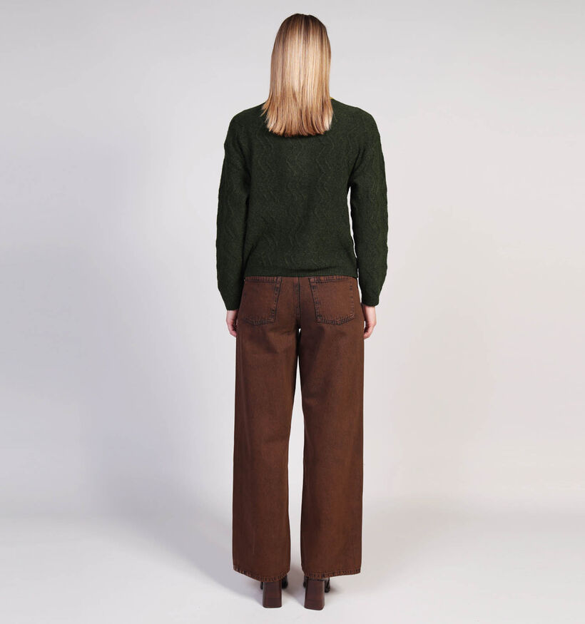 Vero Moda Chino Pull en Vert Vero Moda Chino Pull en Vert pour femmes (364092)