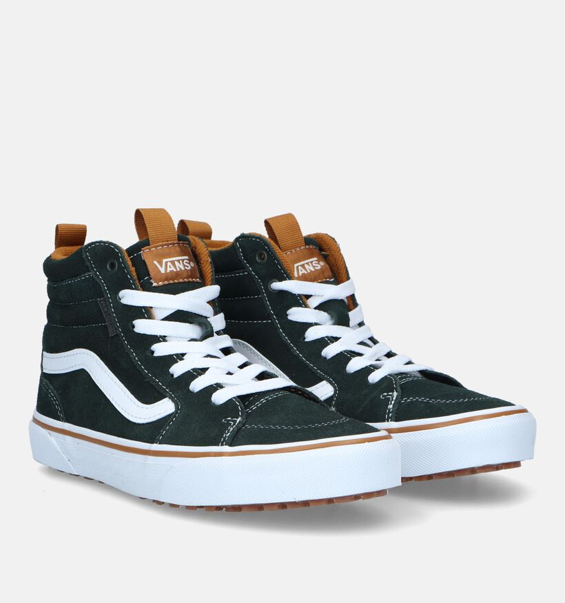 Vans Filmore Hi Vansguard Baskets de skate en Vert pour garçons (327961)