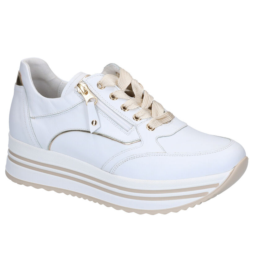NeroGiardini Witte Sneakers in leer (307496)