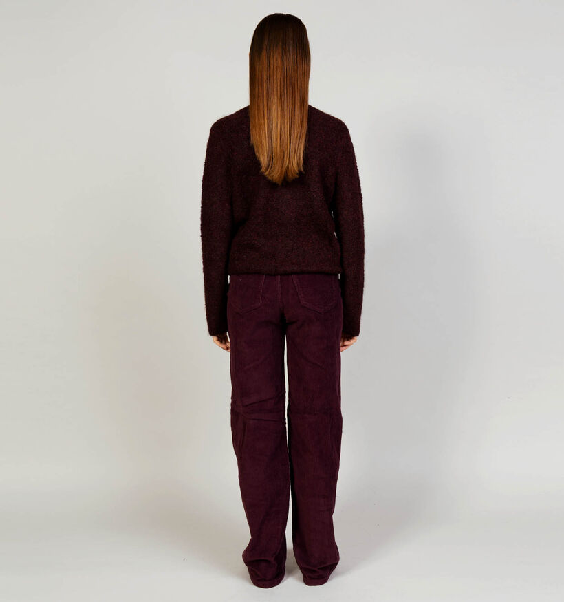 Mexx Teddy Zipper Veste en Violet pour femmes (365612)