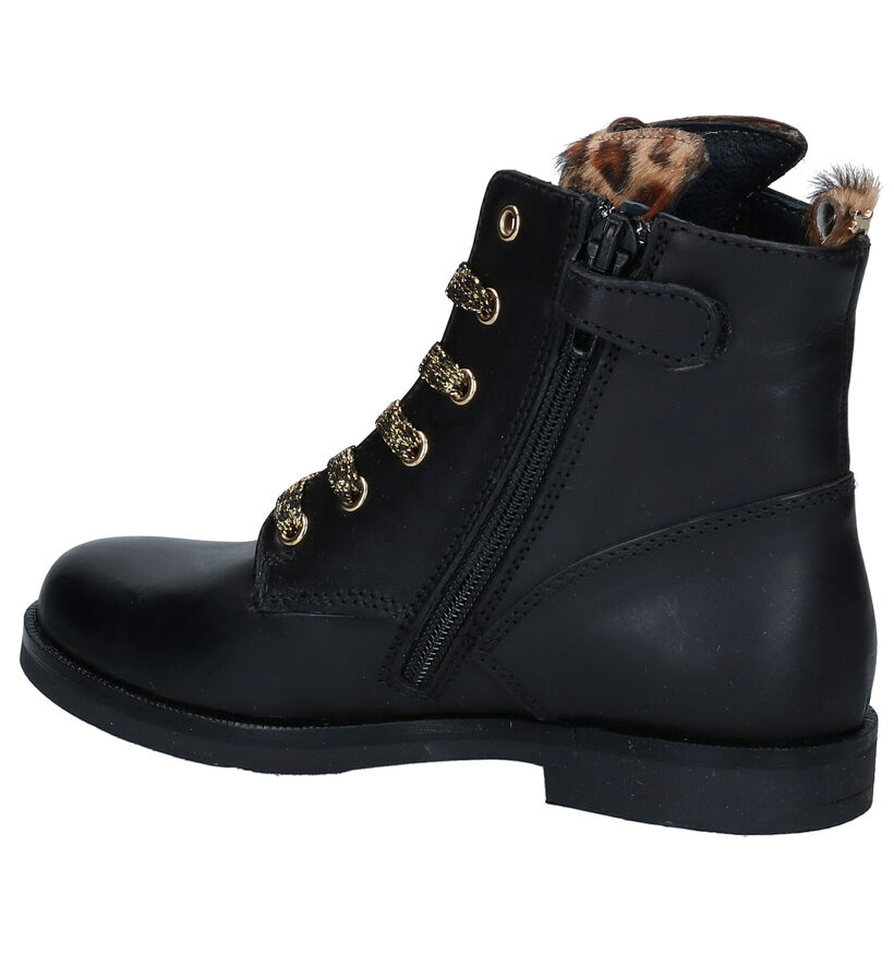 STONES and BONES Caste Bottines en Cognac pour filles (295053) - pour semelles orthopédiques