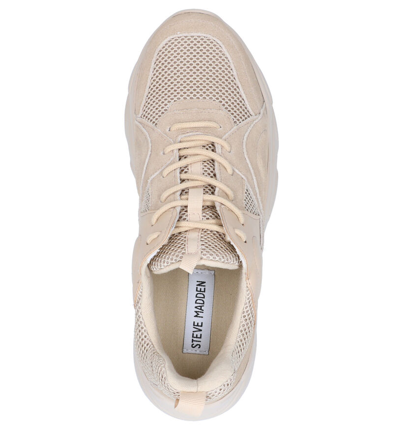 Donkerbeige Lage Sneakers Steve Madden Movement in daim (267446)