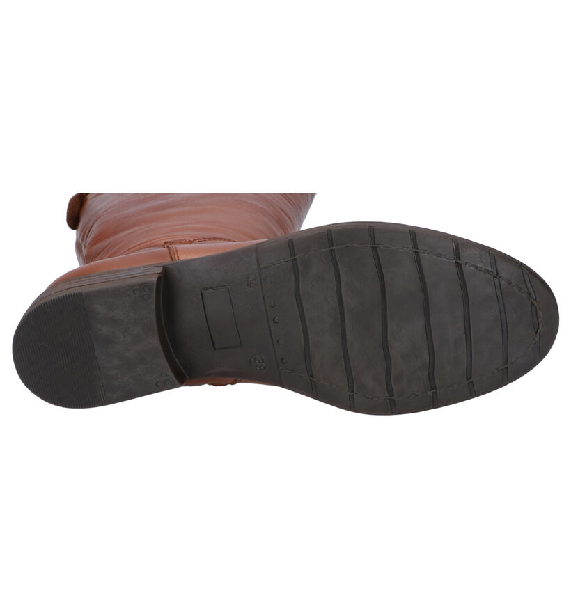 River Woods Allison Cognac Laarzen in leer (298435)