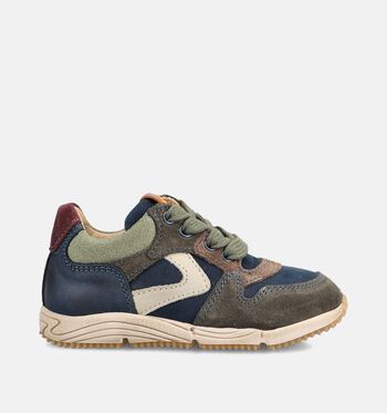 STONES and BONES Low Baskets Bleu/Vert