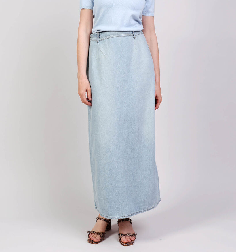 Vila Pal Denim Blauwe Lange Jeansrok voor dames (374281)