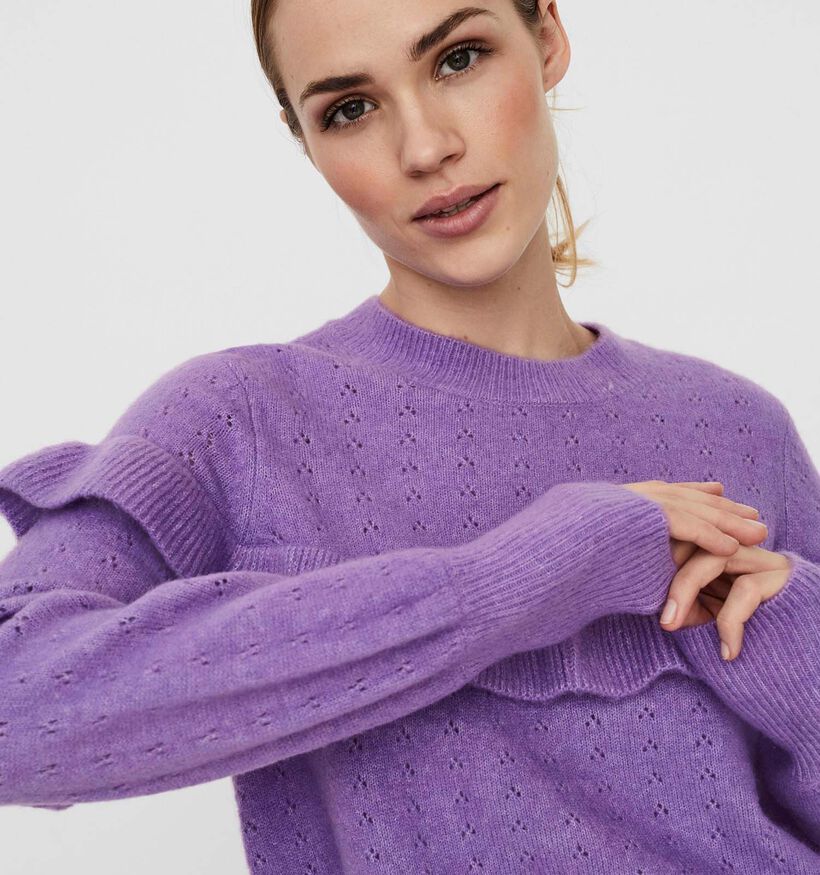 Vero Moda Merelyn Pull en Mauve (304432)