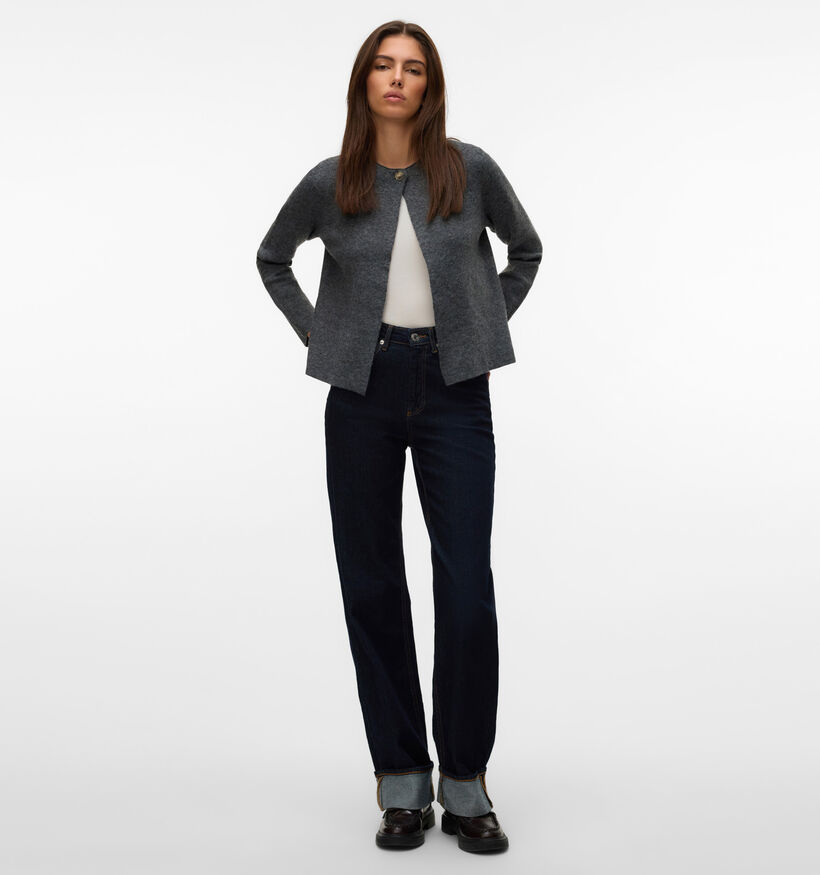 Vero Moda Marina Gilet en Gris pour femmes (361227)