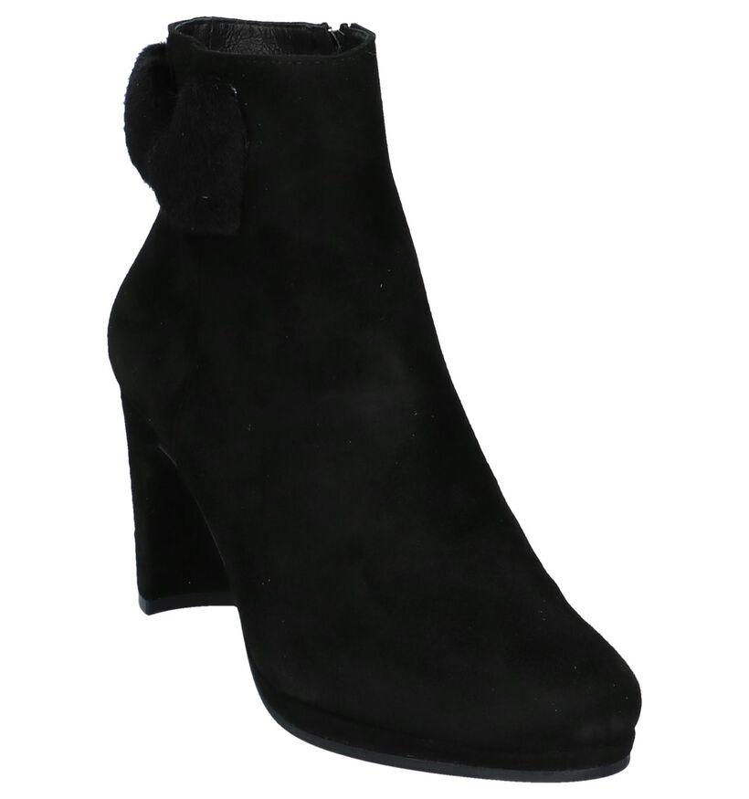 JHay Bottillons en Noir en daim (231622)