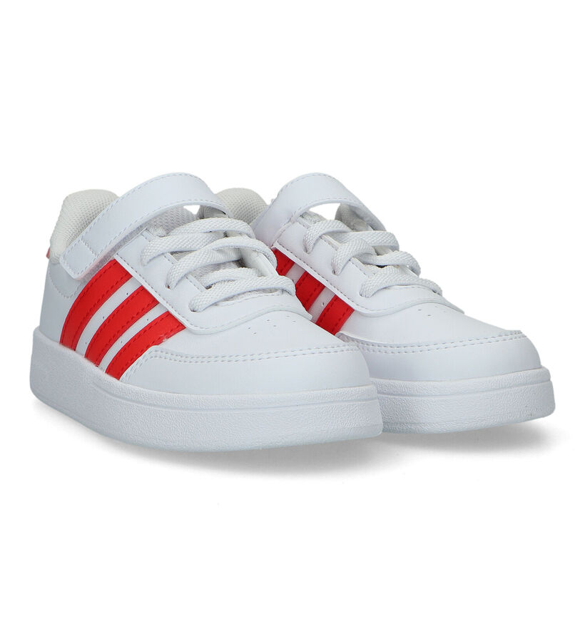 adidas Breaknet 2.0 EL Baskets en Blanc pour filles (324677) - pour semelles orthopédiques