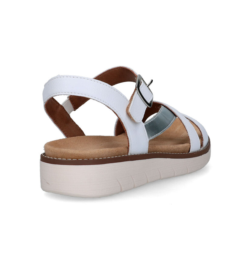 Remonte Witte Sandalen in leer (323557)