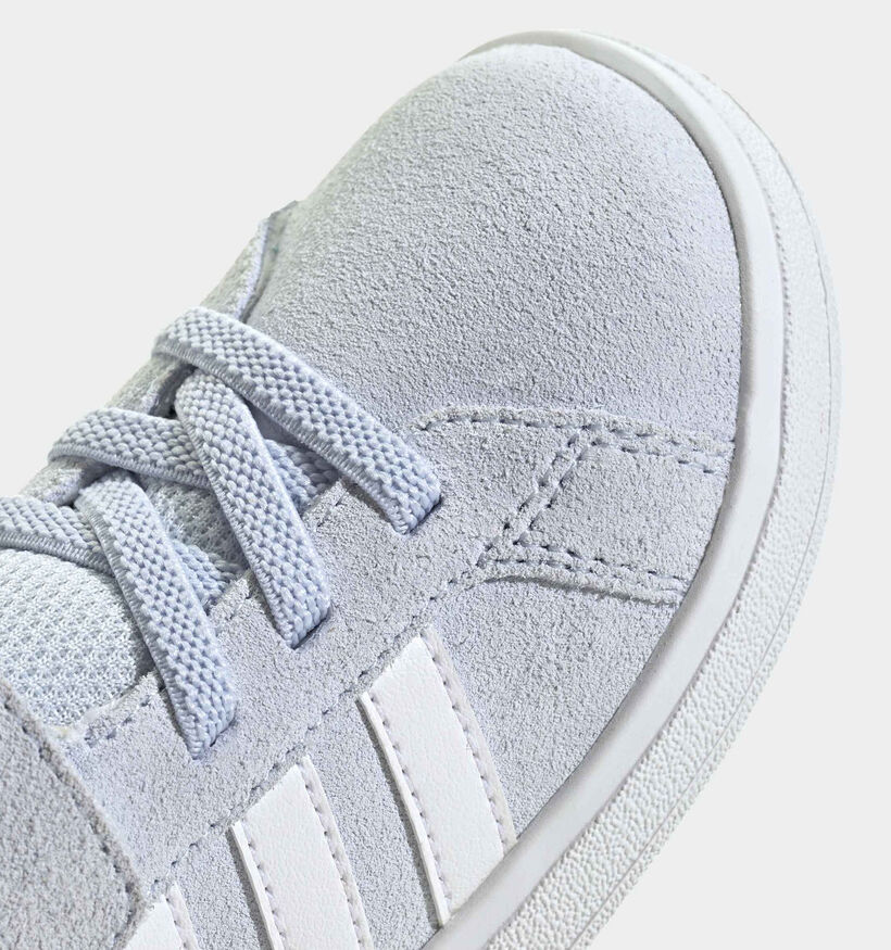 adidas Grand Court 00s Lichtblauwe Sneakers voor meisjes (366768)