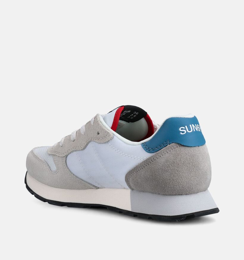 Sun68 Jaki Baskets basses en Blanc pour filles, gar&ccedil;ons (369064) - pour semelles orthop&eacute;diques