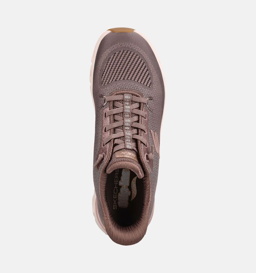 Skechers Arch Fit Glide-Step Pro Bruine Sneakers voor dames (376997)