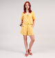 Pieces Talmina Short en Jaune pour femmes (357395)