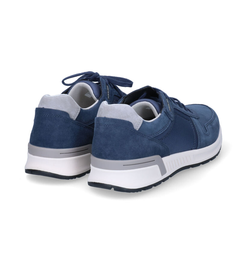 Comfort Chaussures plates en Bleu pour hommes (305657) - pour semelles orthopédiques