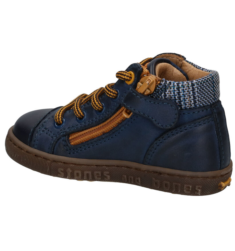 STONES and BONES Cognac Babyschoenen in leer (280415)