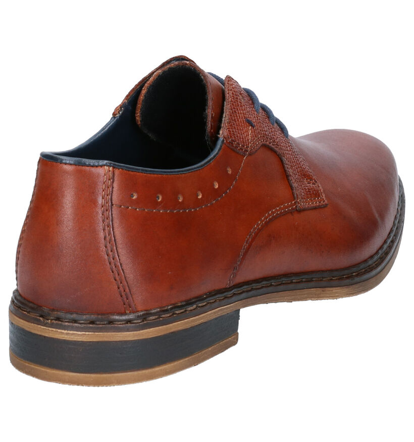 Rieker Cognac Veterschoenen in leer (271965)