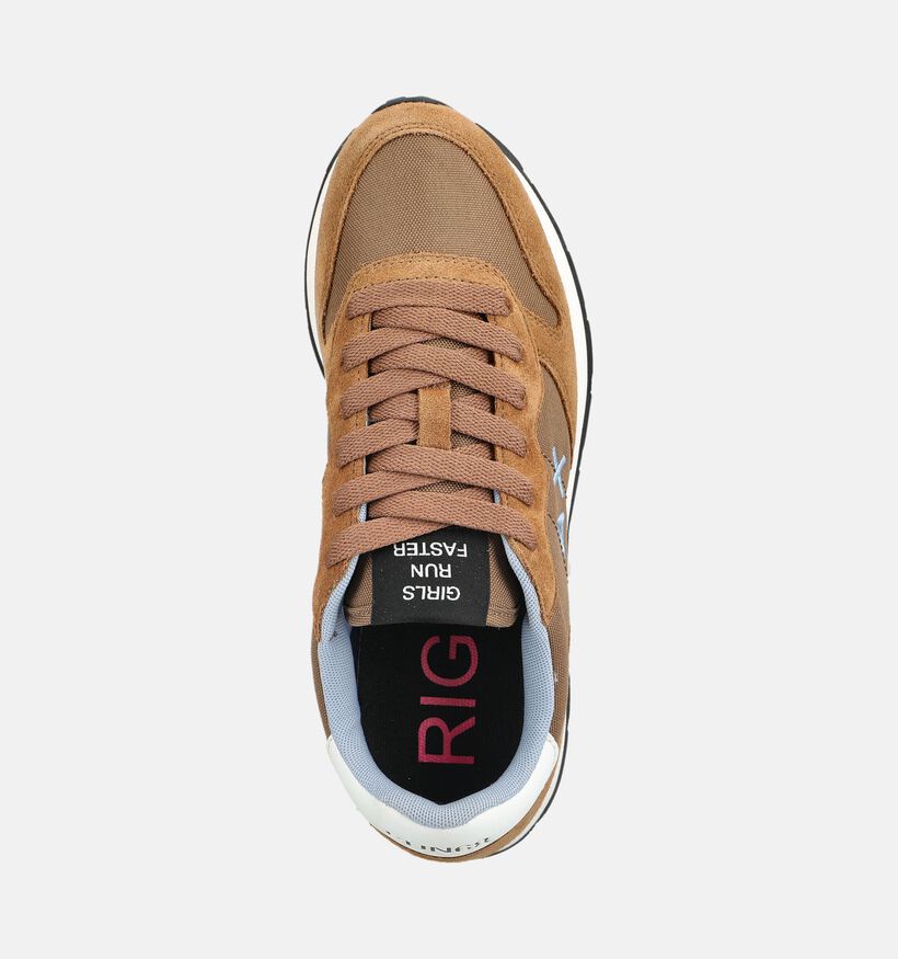 Sun68 Ally Solid Baskets en Marron pour femmes (379715) - pour semelles orthop&eacute;diques