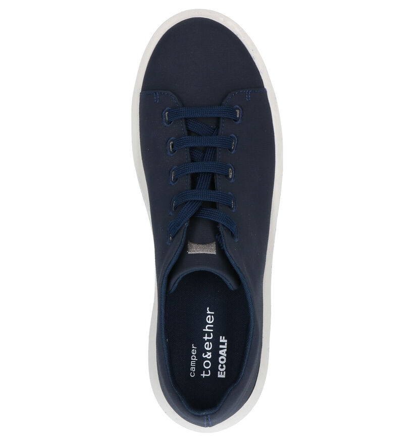Camper Courb Blauwe Sneakers in stof (272218)