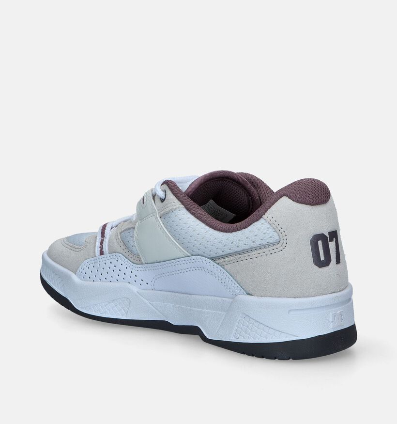 DC Shoes Construct Baskets en Blanc pour femmes (343851)