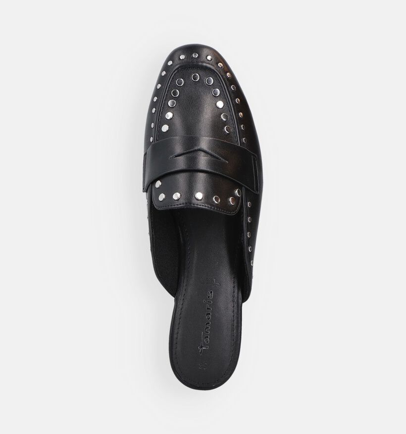 Tamaris Zwarte Platte Muiltjes voor dames (367675)