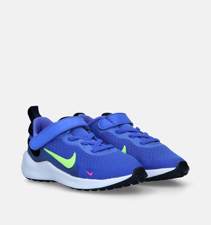 Nike Revolution 7 PSV Baskets en Bleu pour garçons, filles (332366)