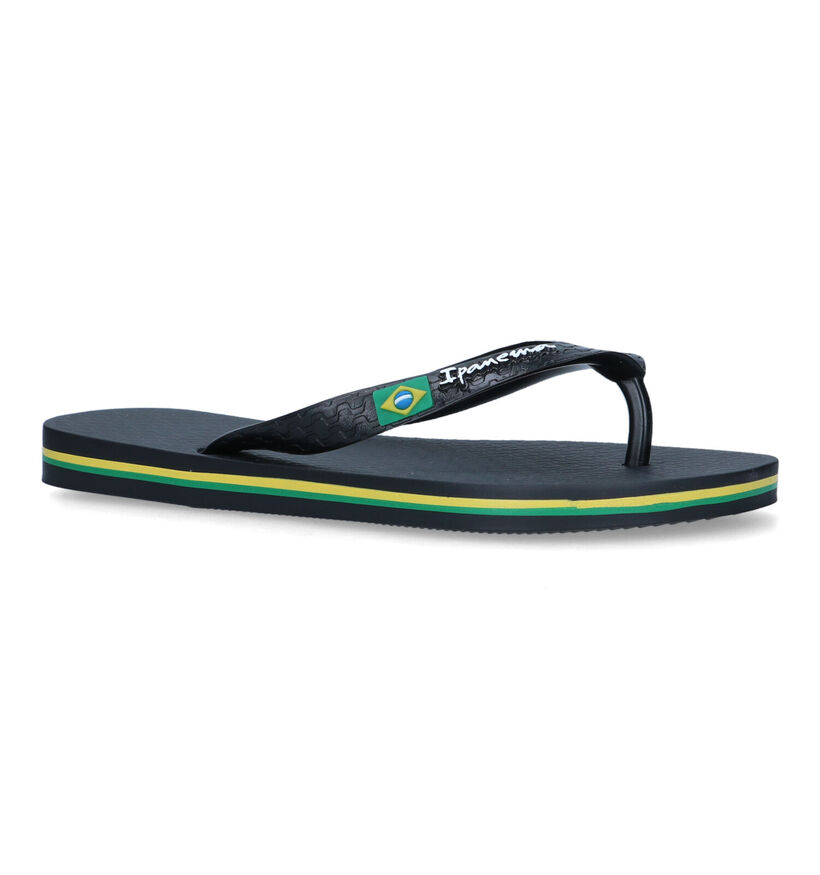 Ipanema Classic Brasil Tongs en Noir pour garçons (322982)