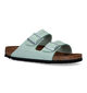 Birkenstock Arizona Groene Slippers voor dames (322532)